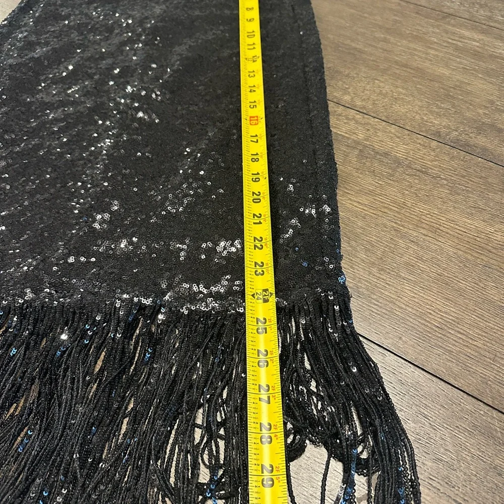 Kate Spade Black Sequin Pencil Skirt - Picture 6 of 6